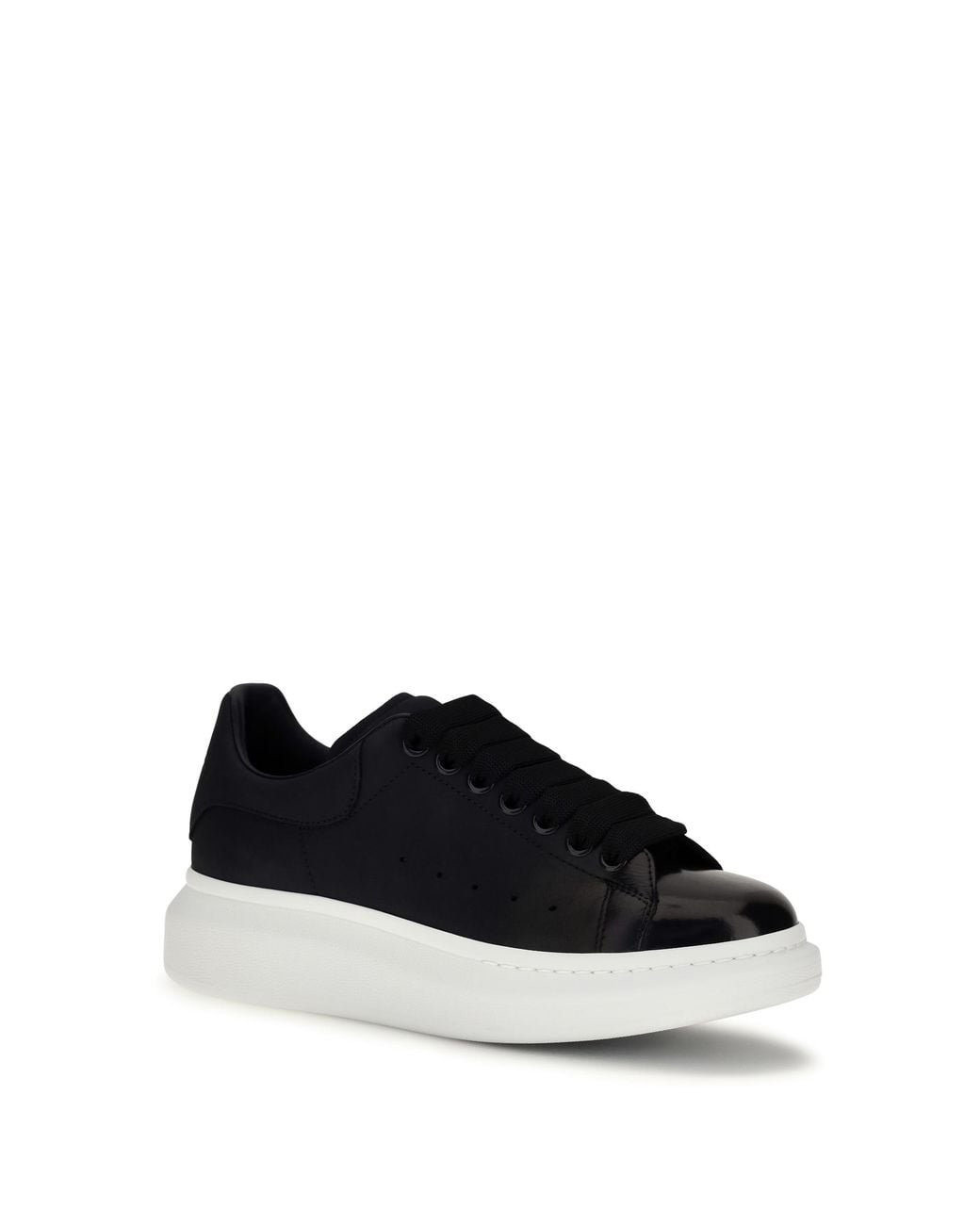 McQueen Black Oversized Sneakers Lea for men