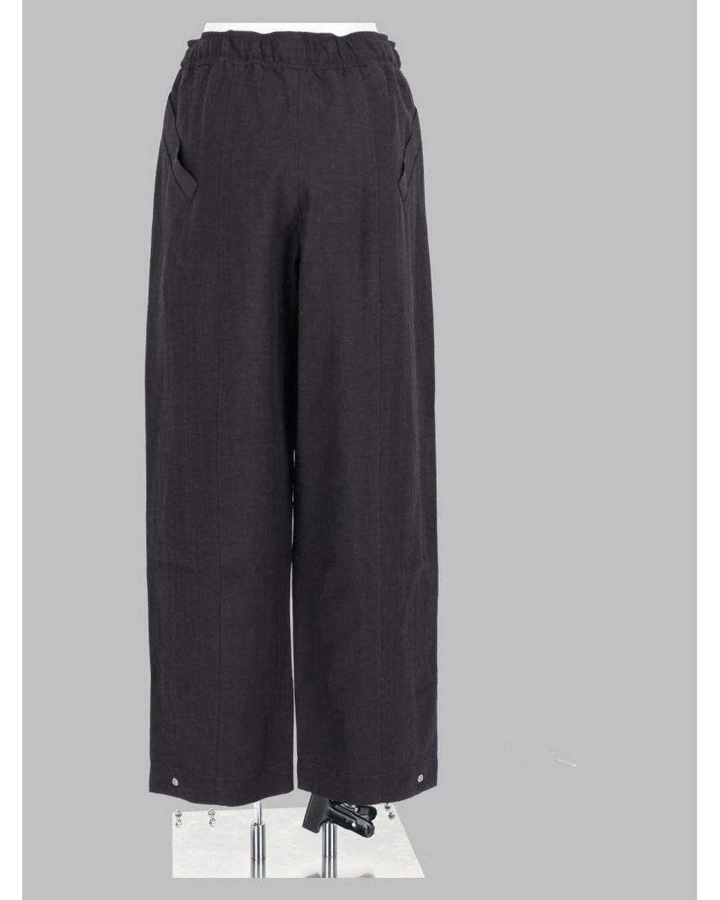 Studio Nicholson Blue Calvo Trousers Viscose Linen