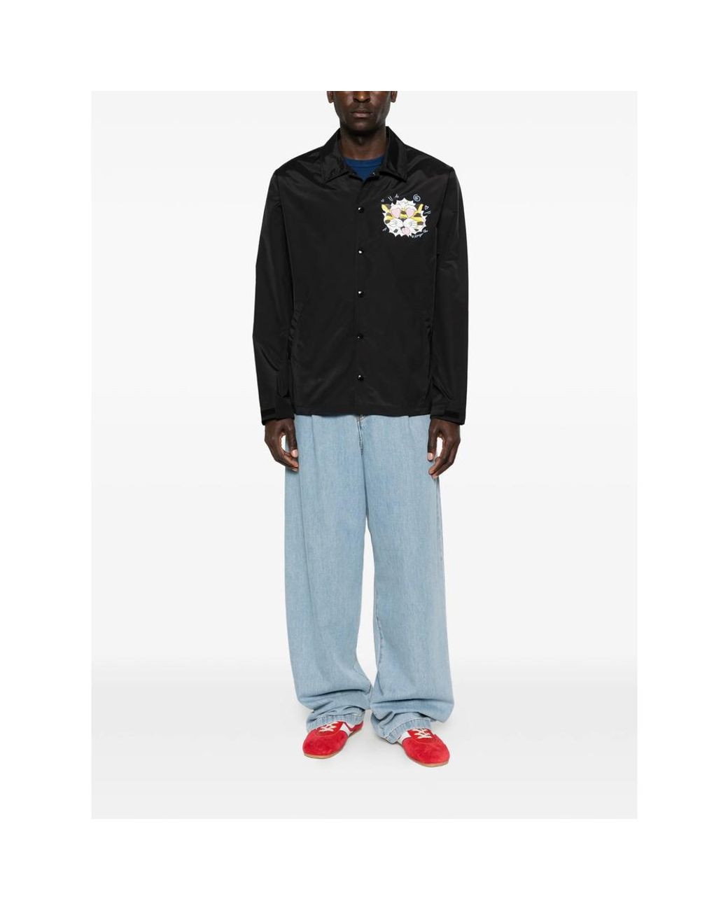 KENZO Black Jackets for men
