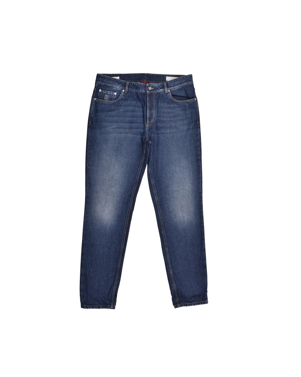 Brunello Cucinelli Blue Pants for men