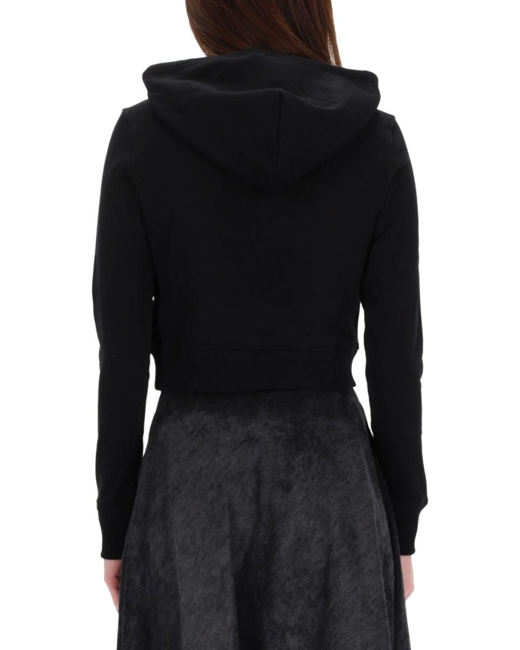 DIESEL Black F-Slimmy Sweatshirt Cotton Sweatshirts