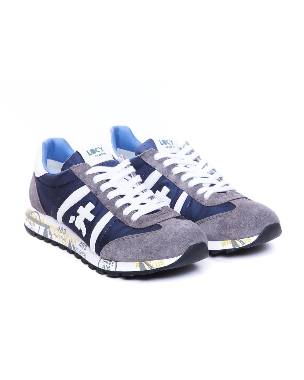 Premiata Blue Sneakers for men