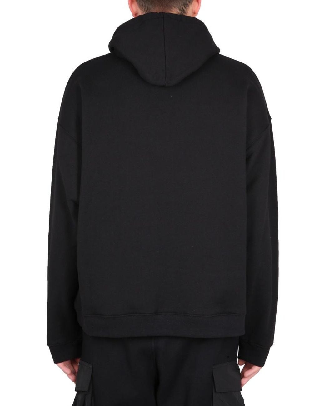 DSquared² Black Sunrise Print Sweatshirt Cotton Sweatshirts for men