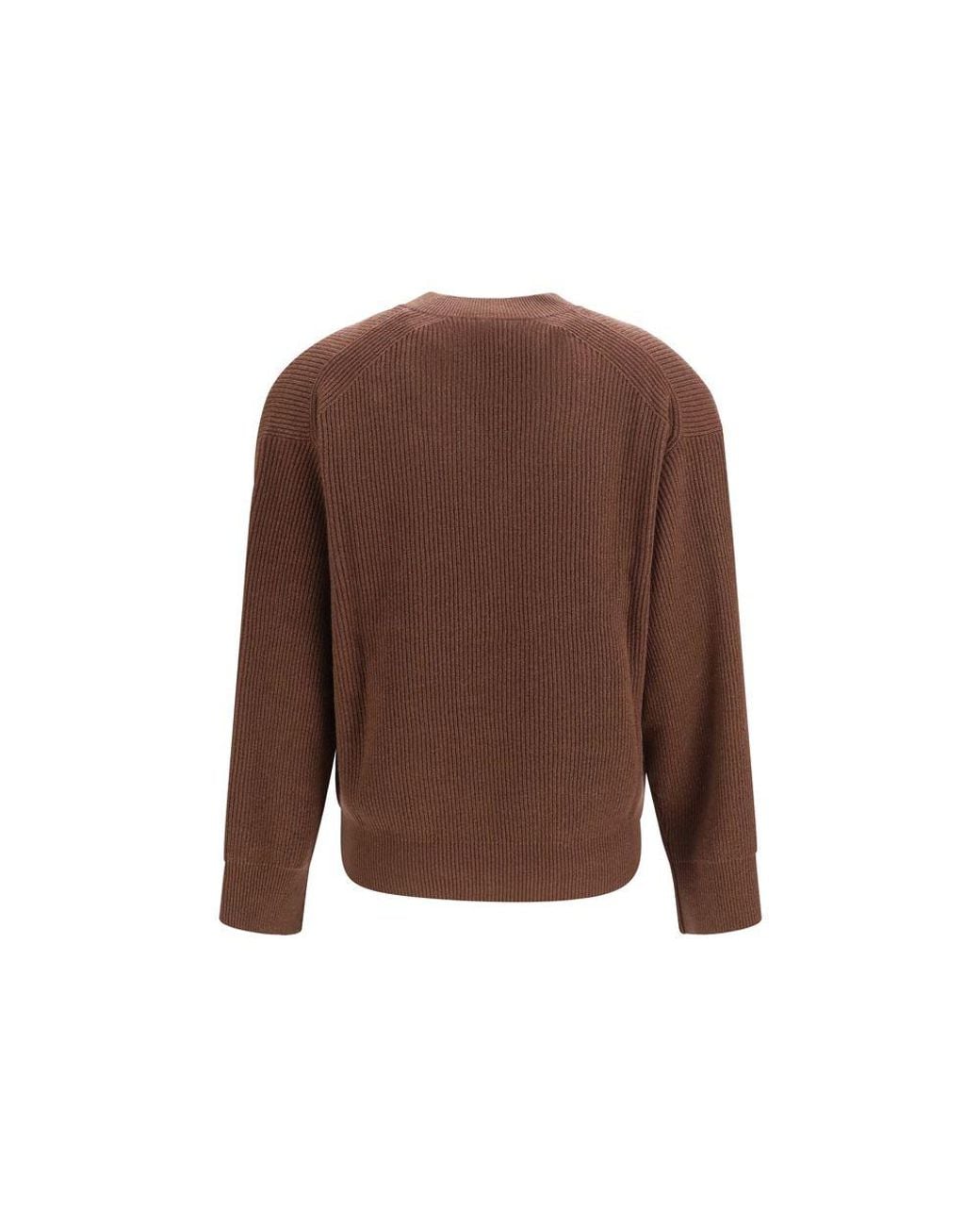 Brunello Cucinelli Brown Cashmere Sweater