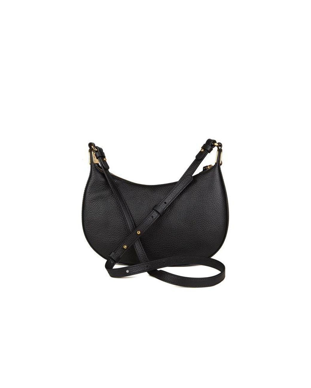 Coccinelle Black Crossbody Bag Cowhide Hand