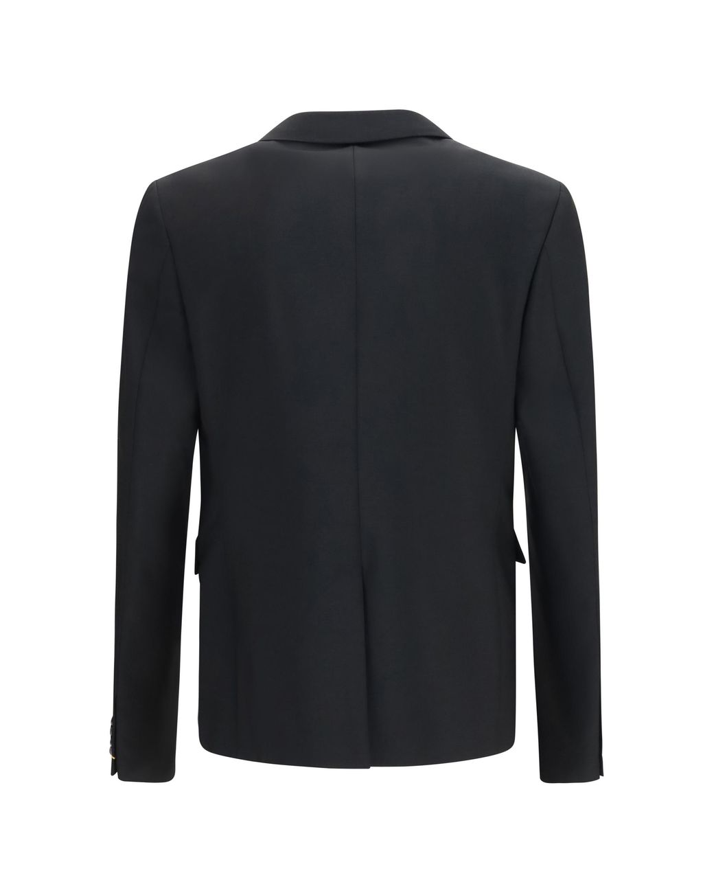 Fendi Black Single-Breasted Kid Mohair Blazer for men