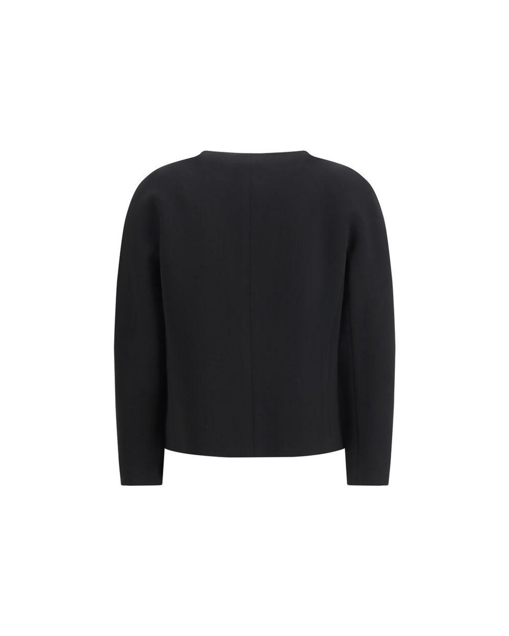 Max Mara Black Triacetate Coat