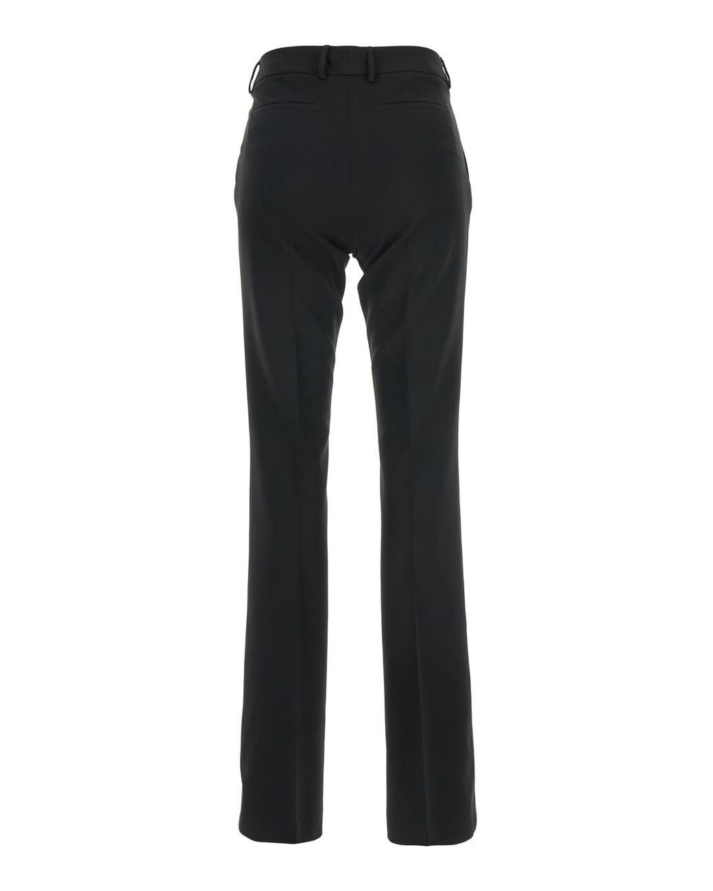 PT Torino Black Trousers High-Waisted