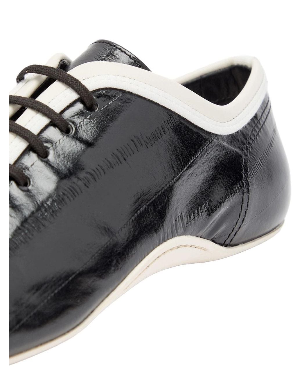 Dries Van Noten Black Ballerina Sneaker