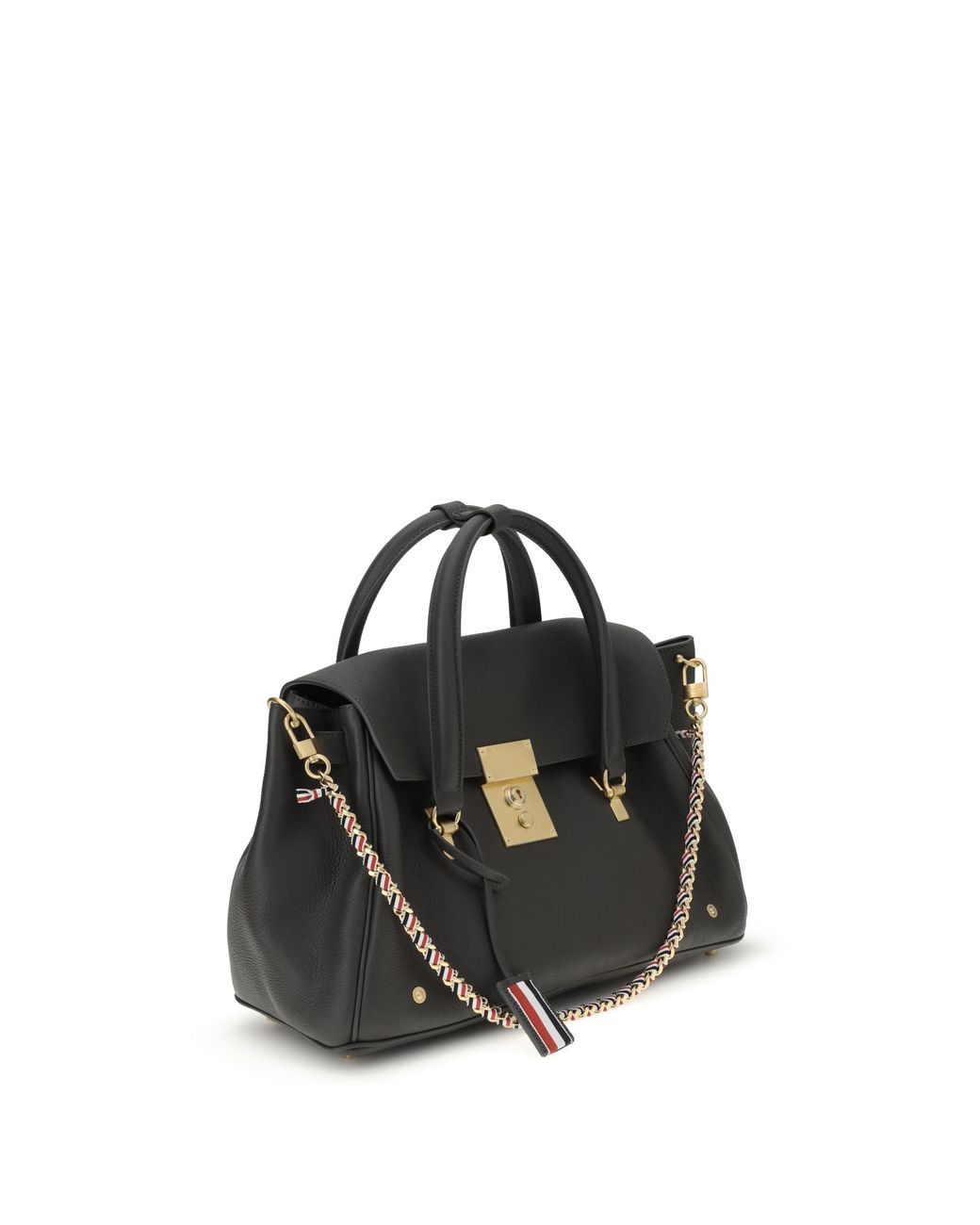 Thom Browne Black Mrs.Thom Handbag Calf Leather Bos Taurus Handbags