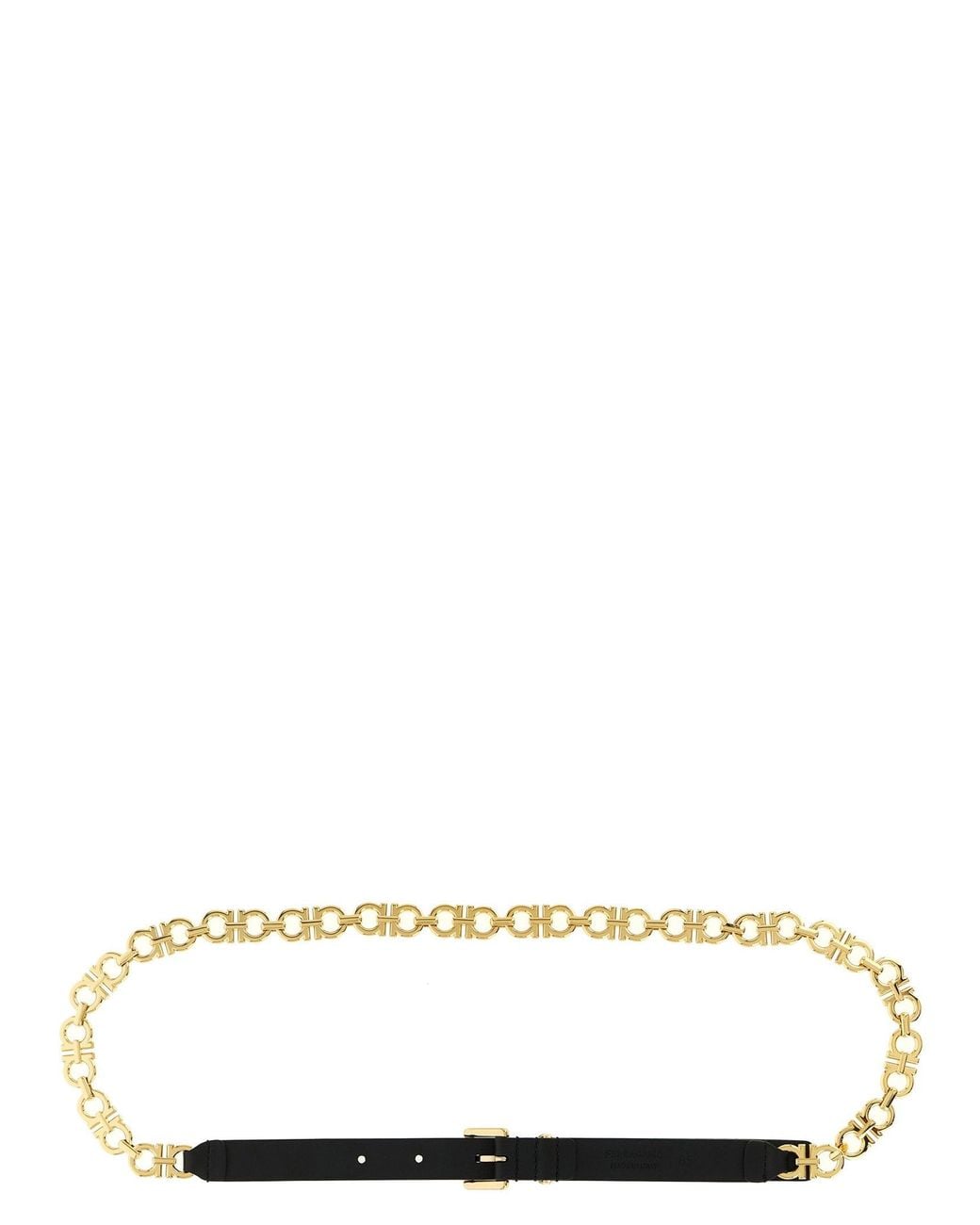 Ferragamo Natural Gancini Belt