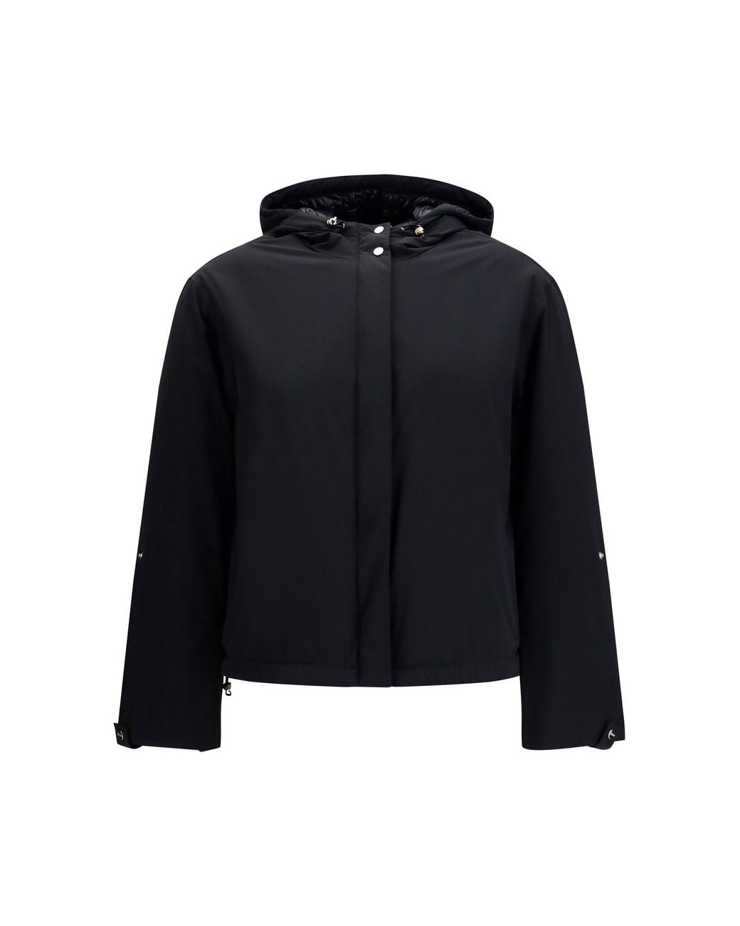 Herno Black Herno Hooded Padded Down Jacket