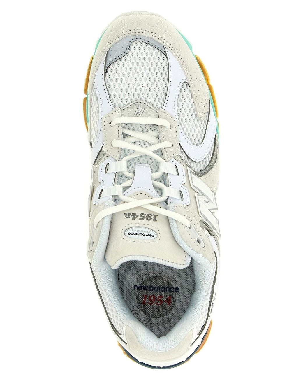 New Balance White 1954R Sneakers
