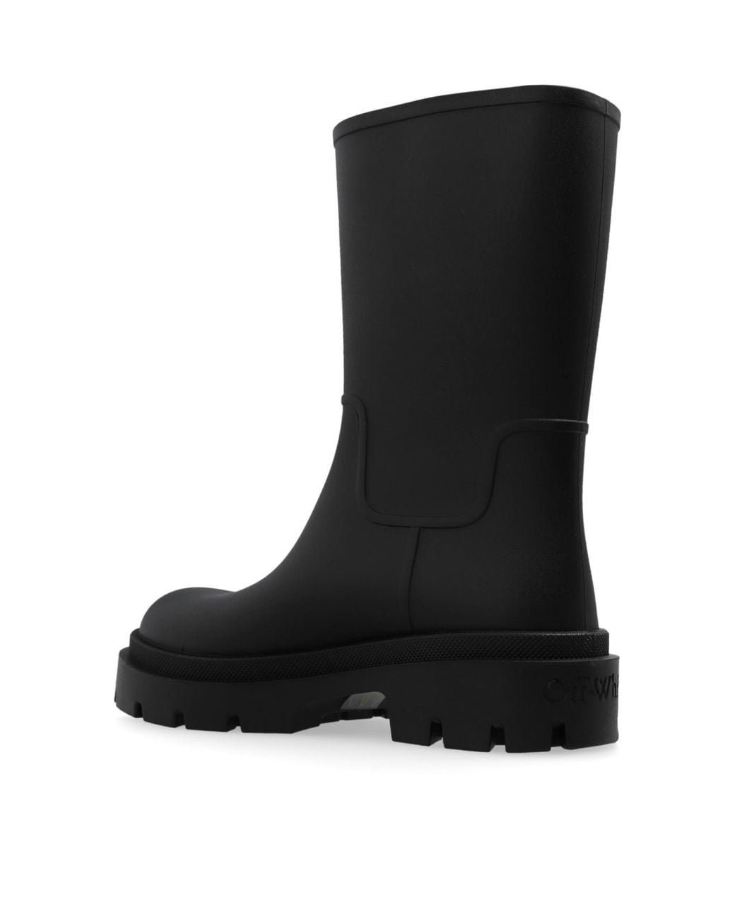 Off-White c/o Virgil Abloh Black Reboot Rainy Days Boots for men