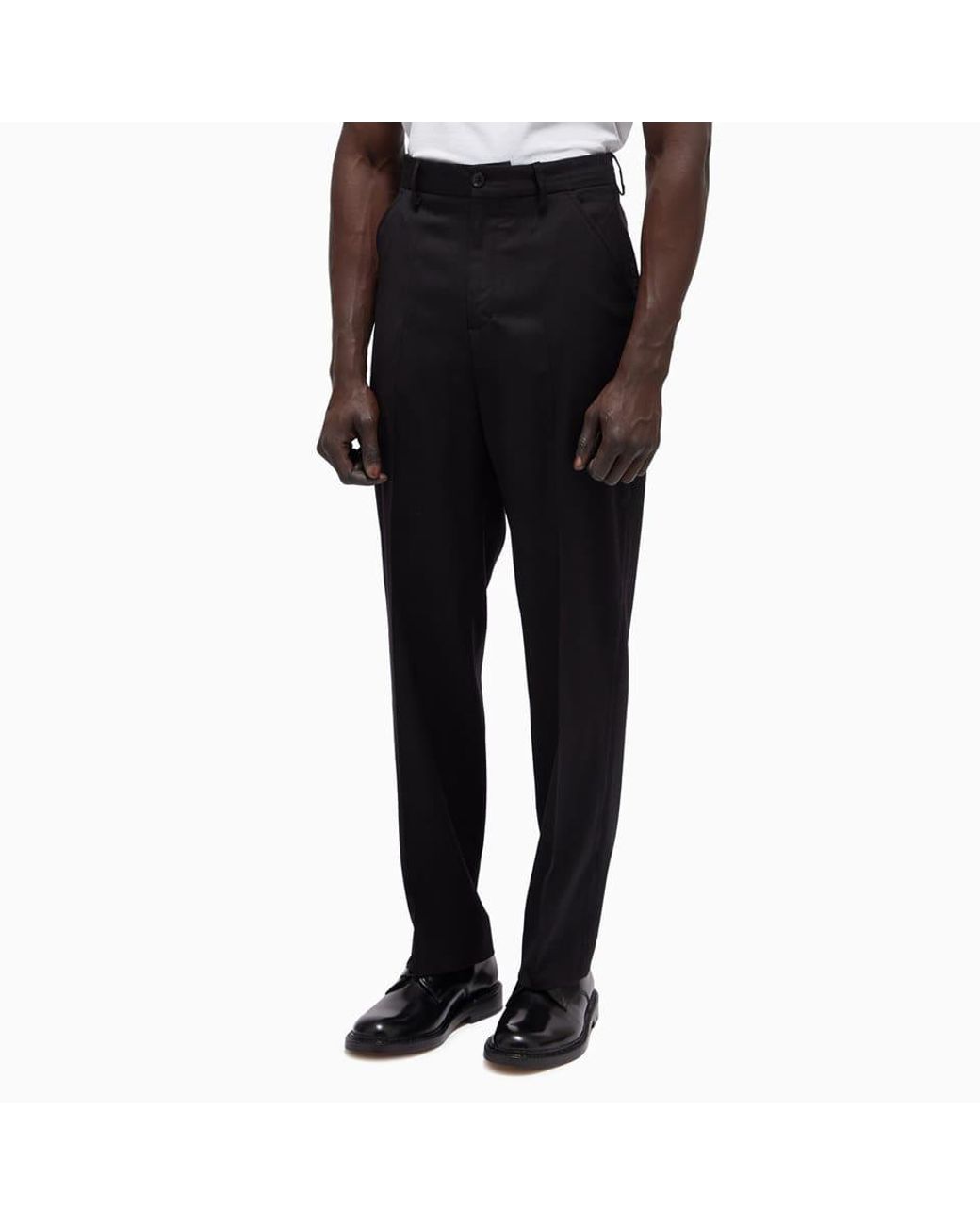 Our Legacy Black Chino 22 Virgin Wool Pants for men