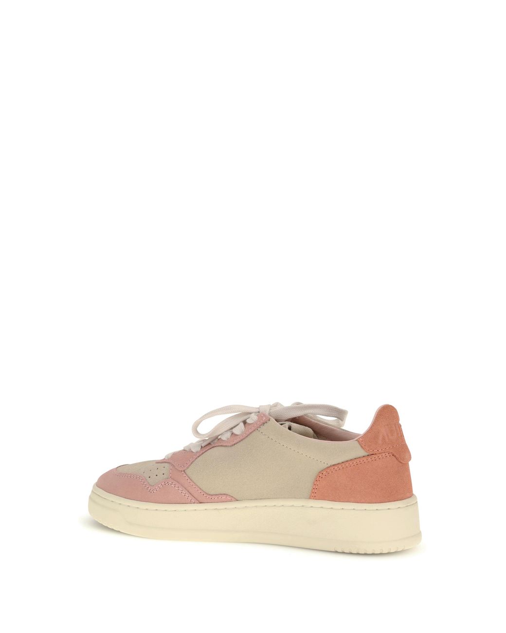 Autry White Autry Medalist Low Sneaker