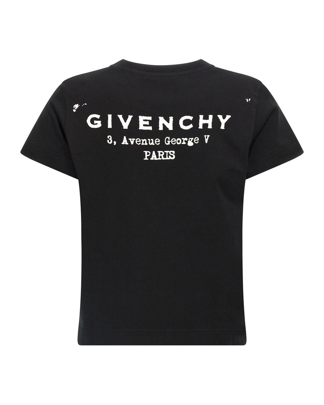 Givenchy Black Logo-Print T-Shirt