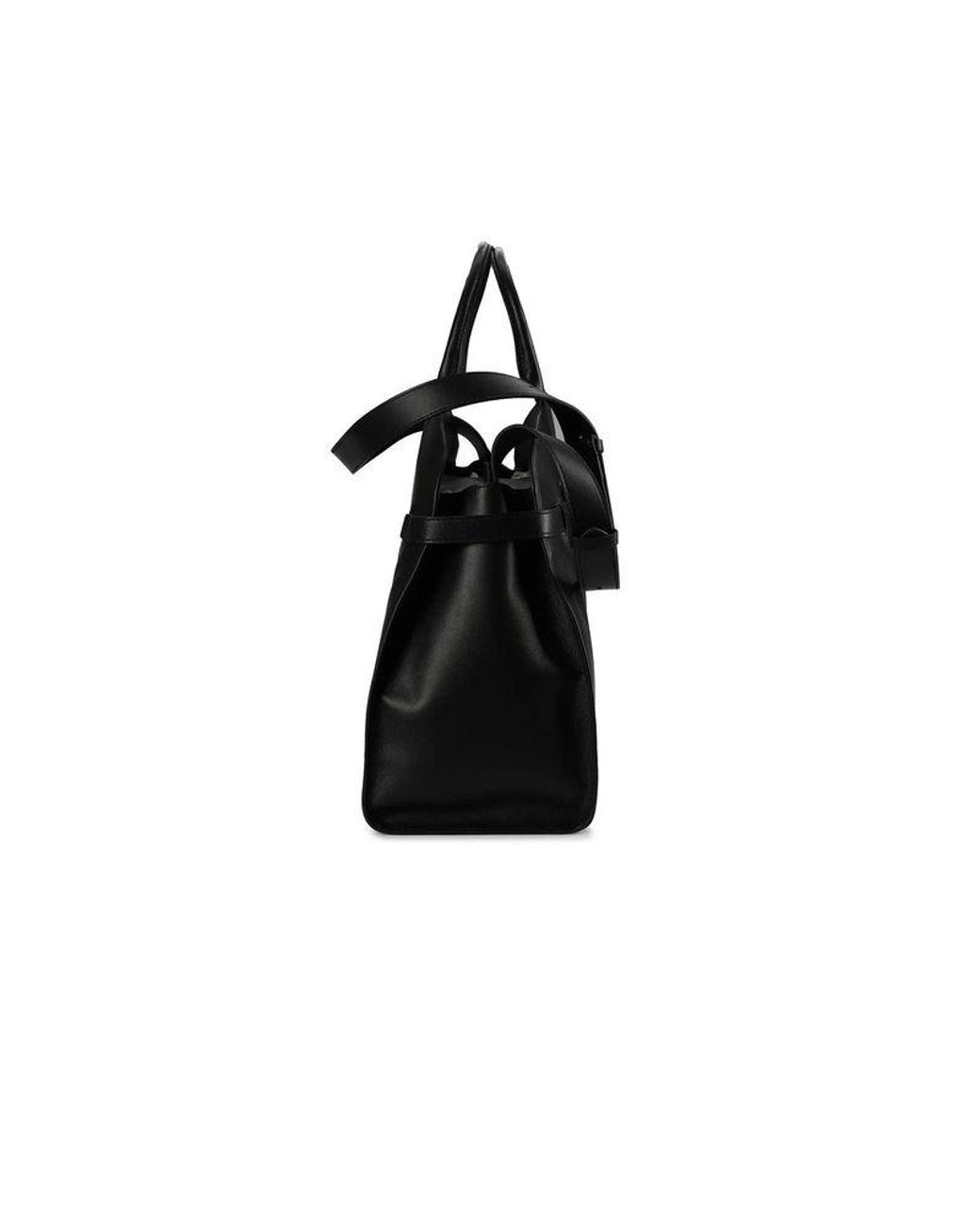 Coccinelle Black Handbag Cowhide Bags Handbags