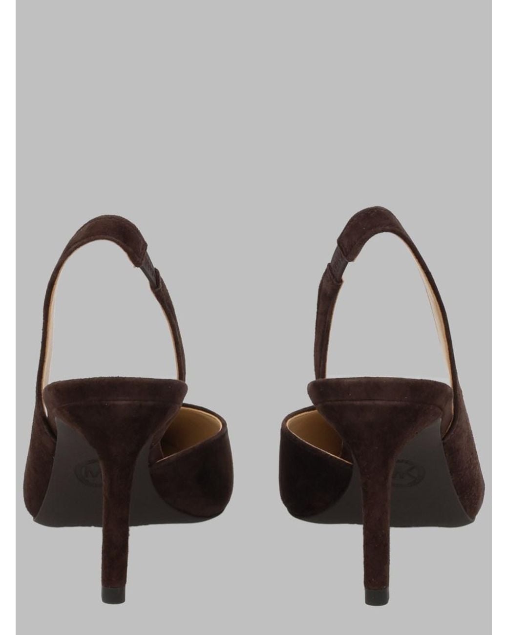 MICHAEL Michael Kors Natural Slingback Pumps Alina Flex Goat Leather