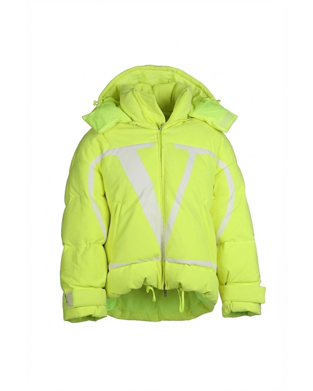Valentino Green Down Jacket Clothing for men