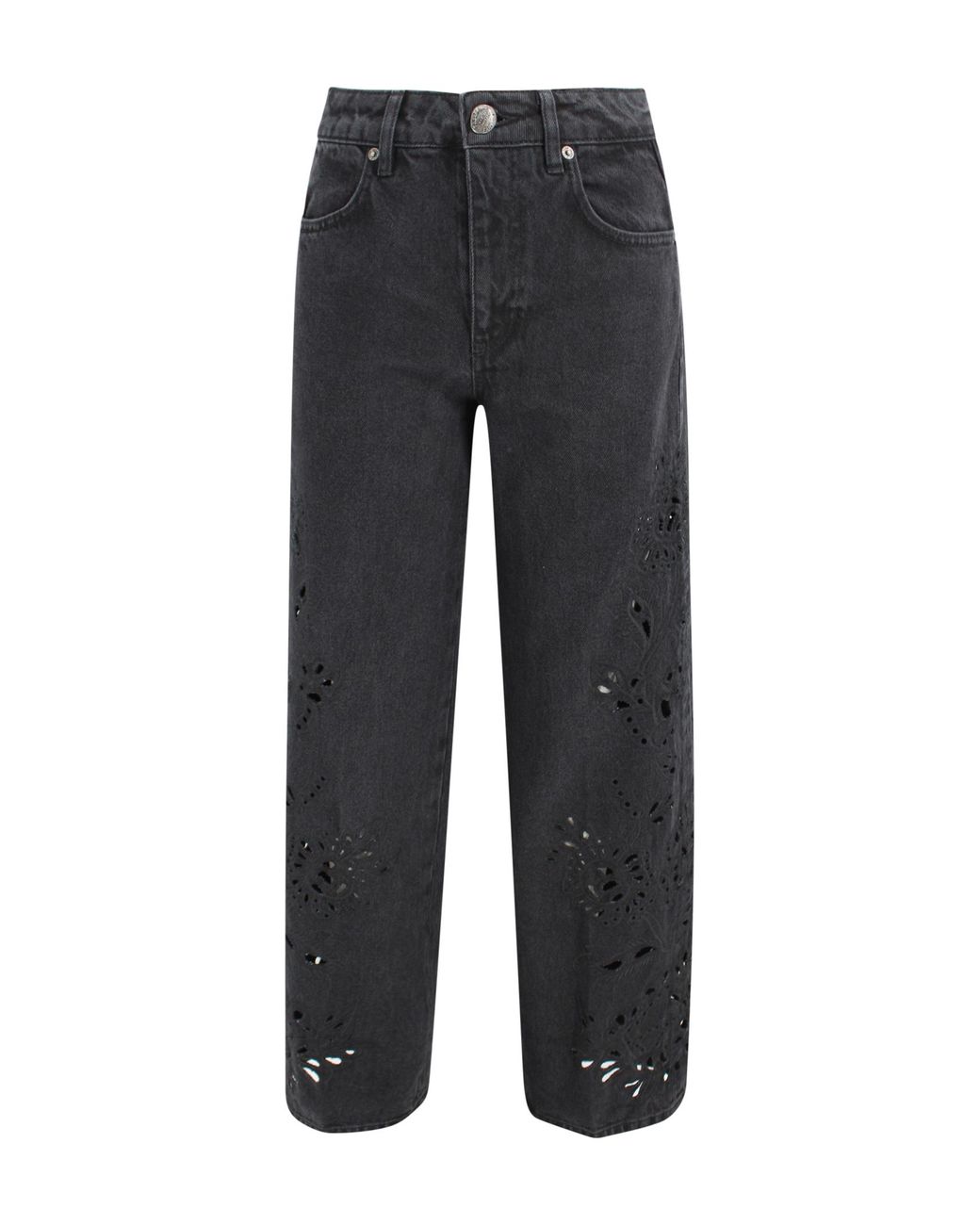 FARM Rio Trousers Cotton in Black | Lyst