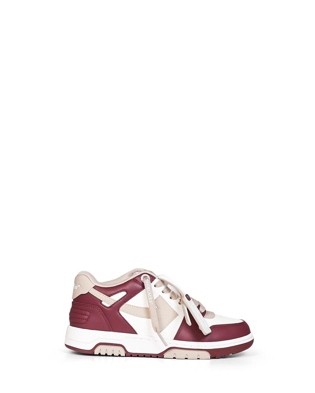 Off-White c/o Virgil Abloh Pink Off Burgundy And Out Of Office Sneakers