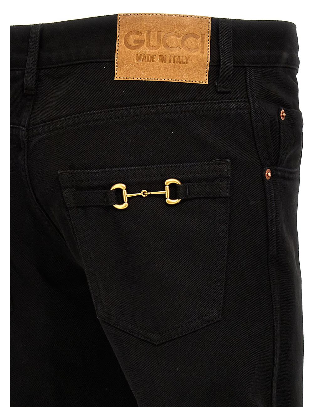 デニム・ジーパン GUCCI SS24 'Morsetto' jeans (760028XDCU6 4447) 760028XDCU6 4447 - 海外通販のBUYMA