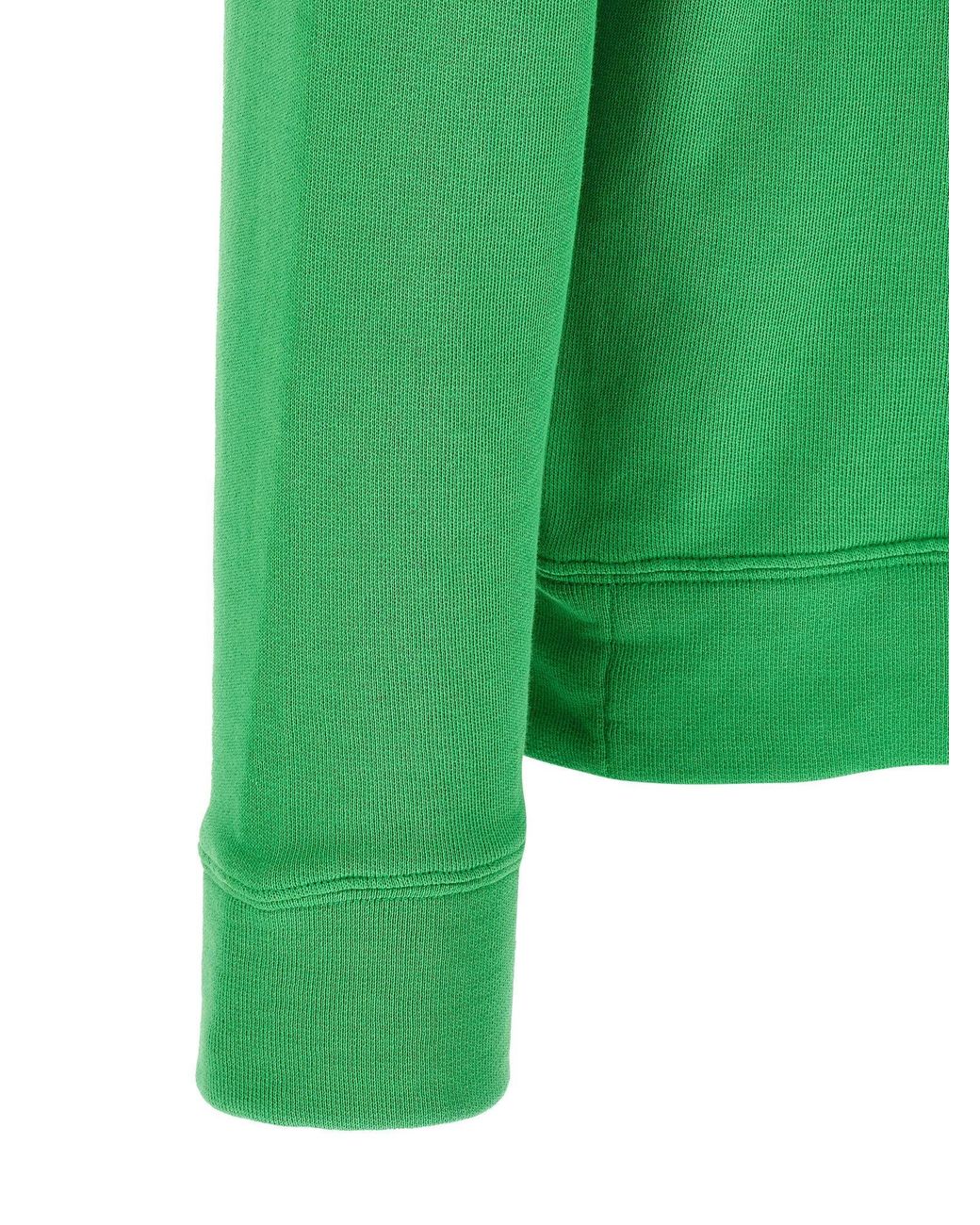 Polo Ralph Lauren Green Logo-Embroidered Loopback Cotton Sweatshirt