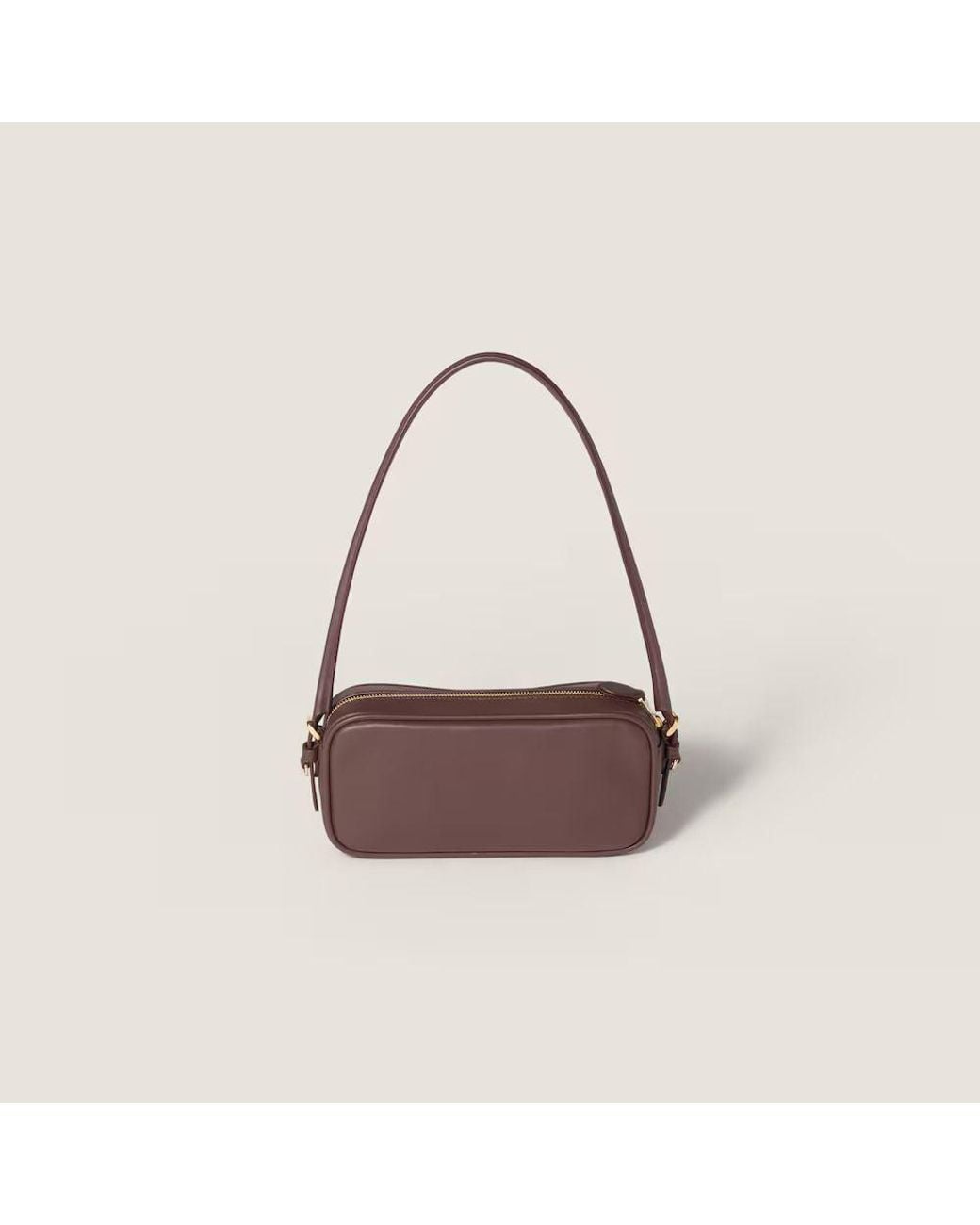 Miu Miu Multicolor Miu Miu H26 Shoulder Bag — Burgundy