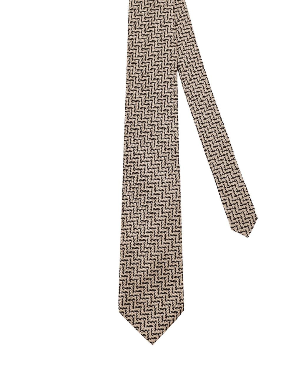 Tom Ford Gray Silk Tie for men