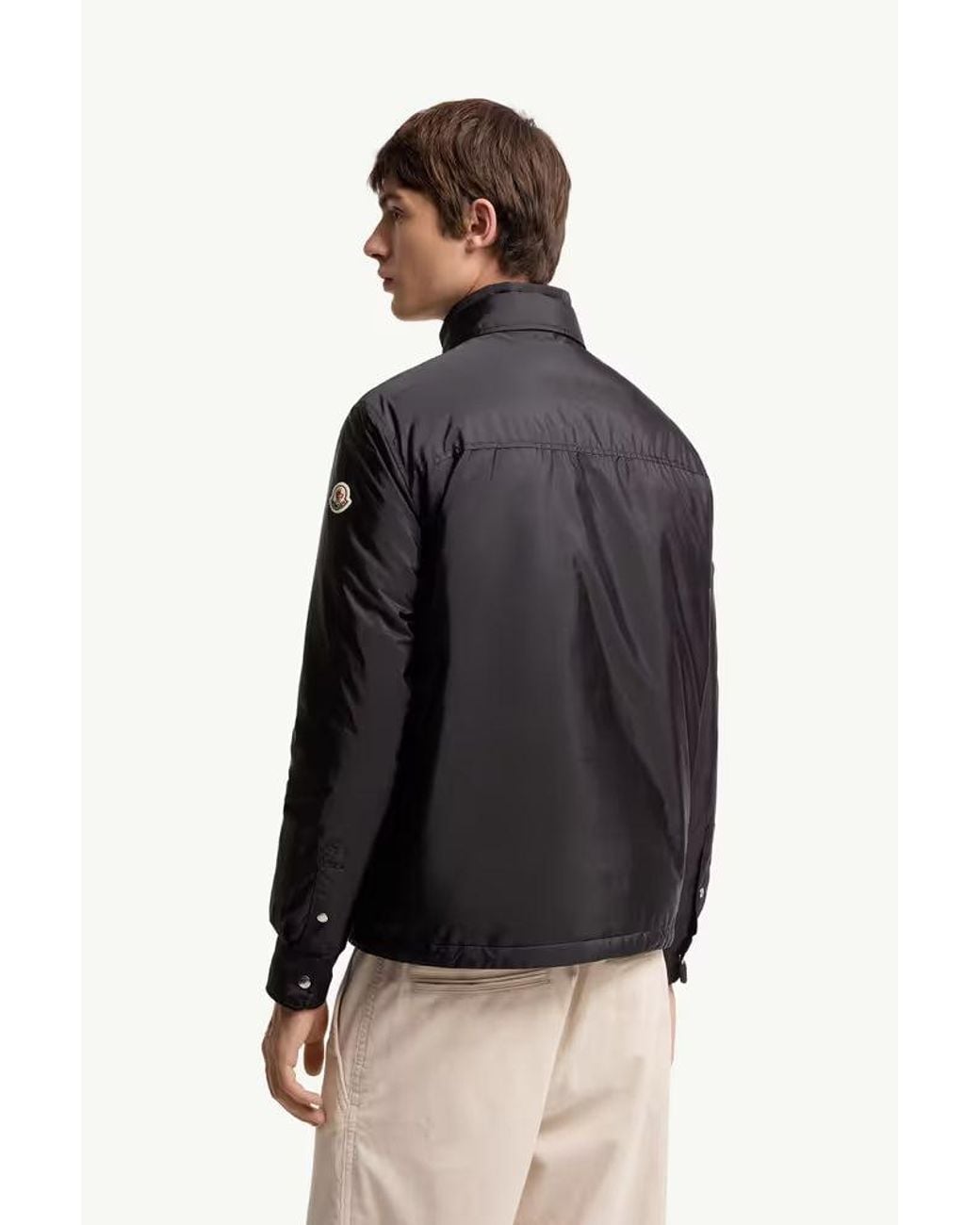 Moncler Black Moncler Nylon Shirt