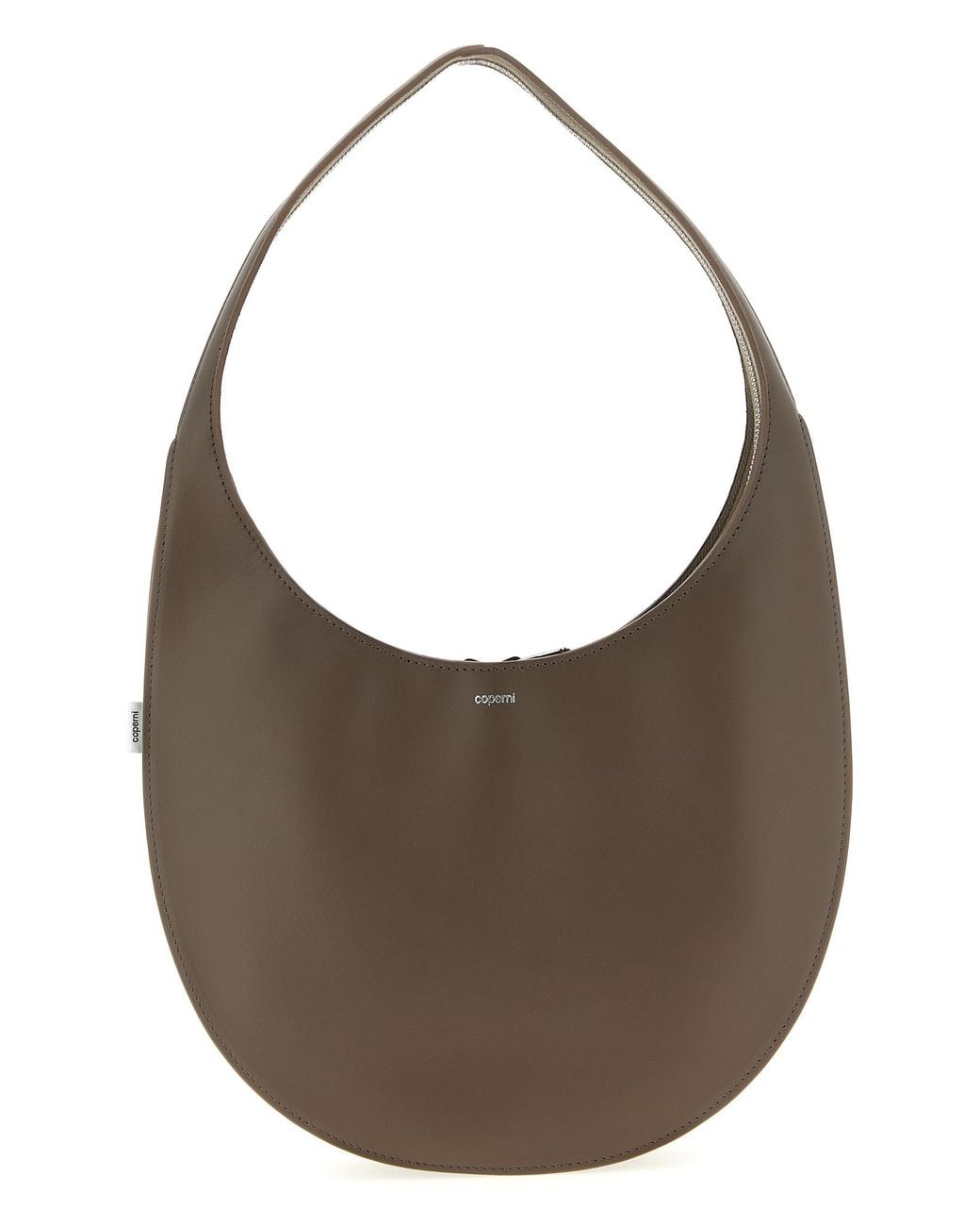 Coperni Brown 'Soft Swipe' Medium Shoulder Bag