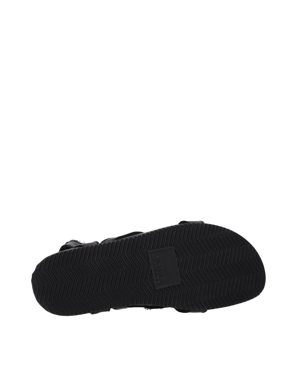 Isabel Marant Black Studded Fringe Sandals