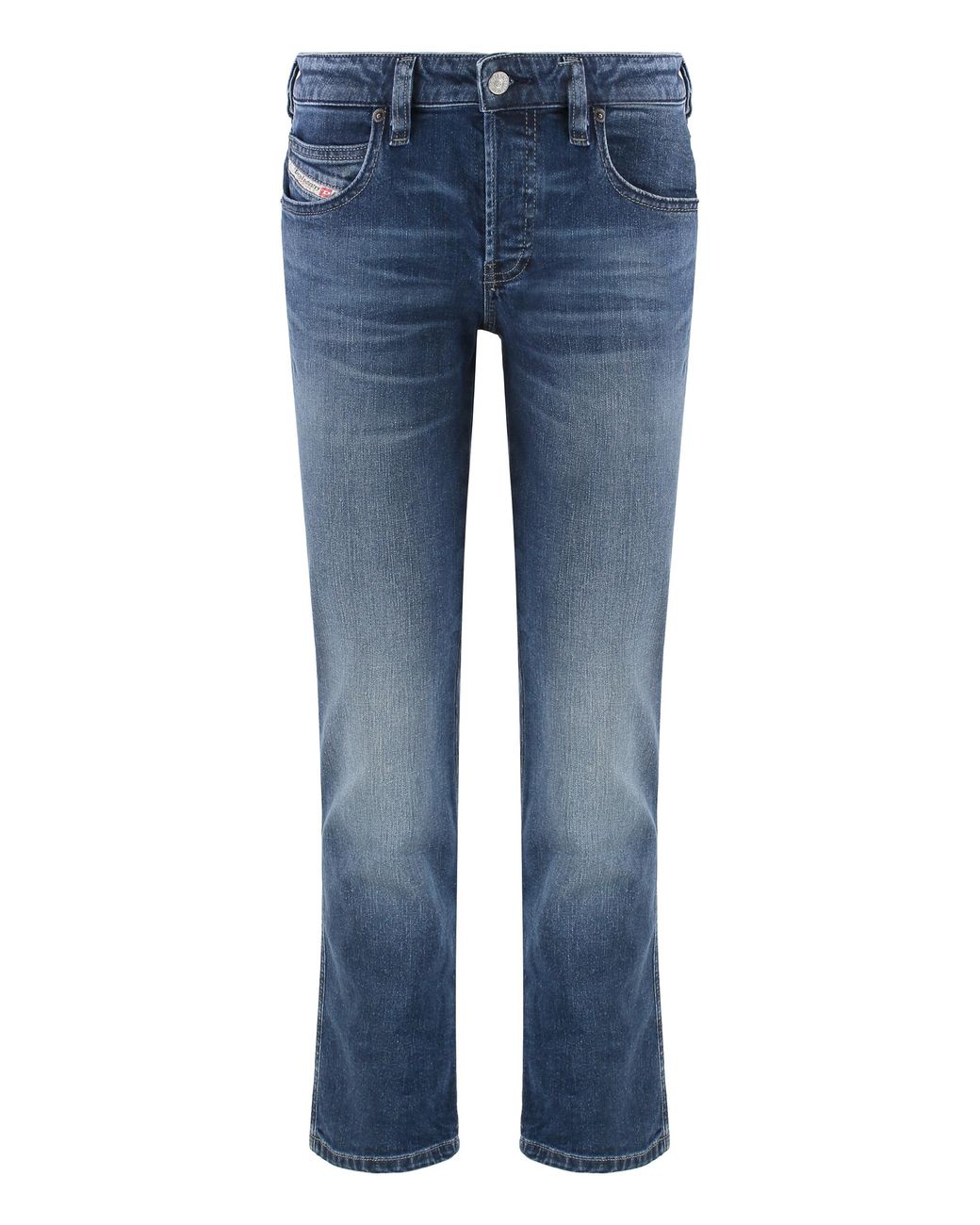 DIESEL Blue 1992 D-Jiann Slim Fit Jeans Cotton Straight-Leg