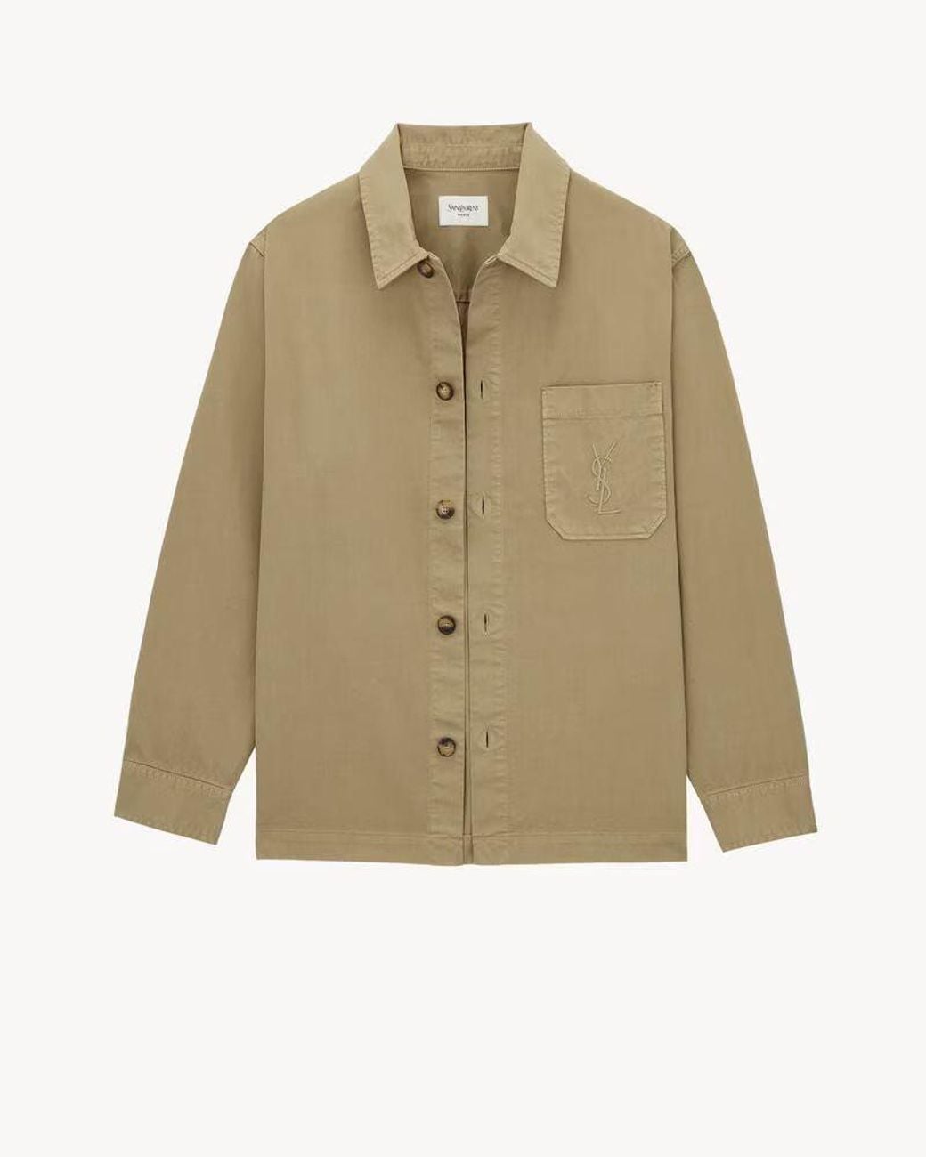 Saint Laurent Natural Saint Laurent E26 Shirt for men