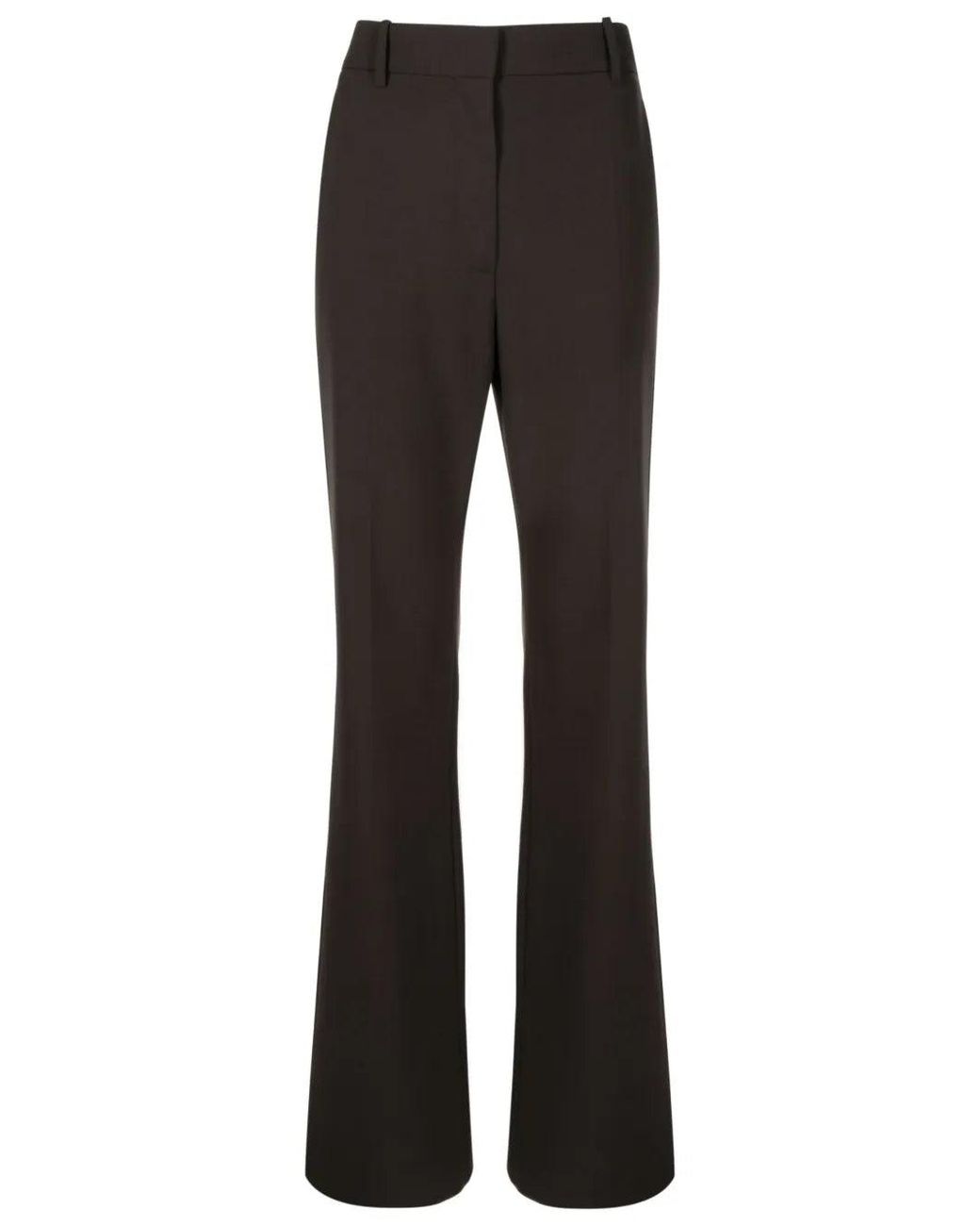 Valentino Black High-Waisted Flared Trousers