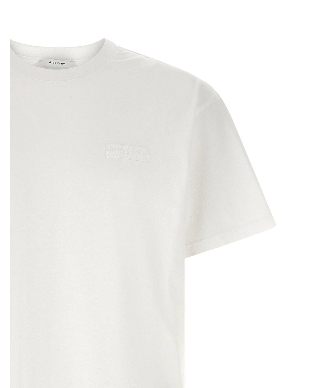 Givenchy White Paris T-Shirt for men