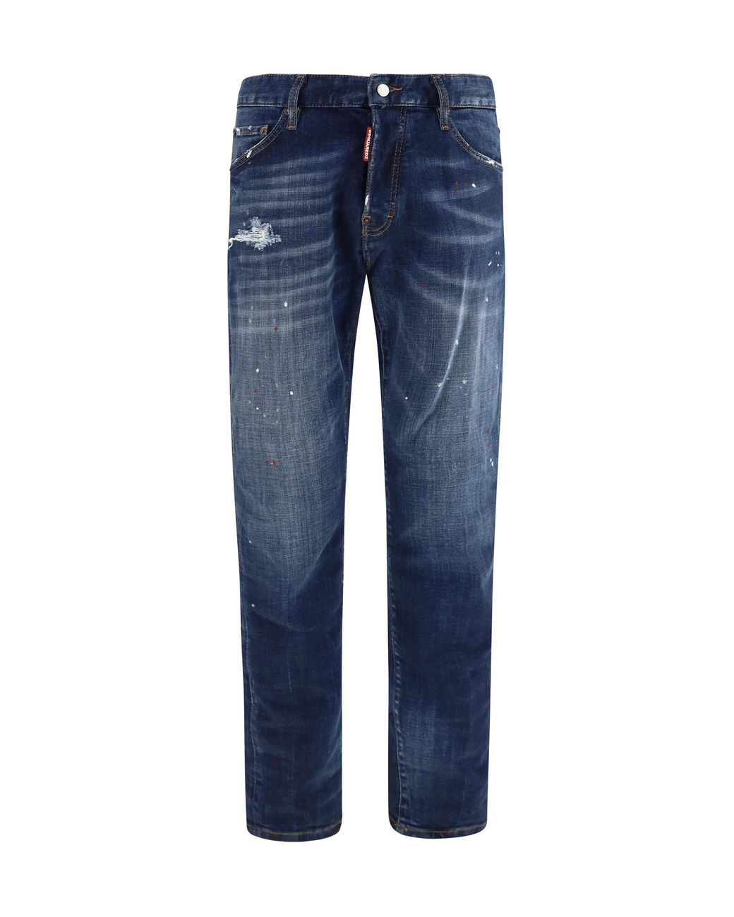 DSquared² Blue Dsquared2 Teddy Jeans for men