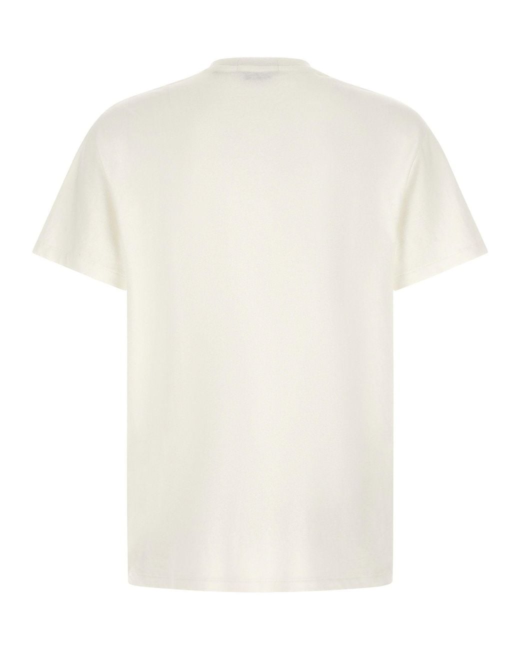 Polo Ralph Lauren White Embroidered Logo T-Shirt