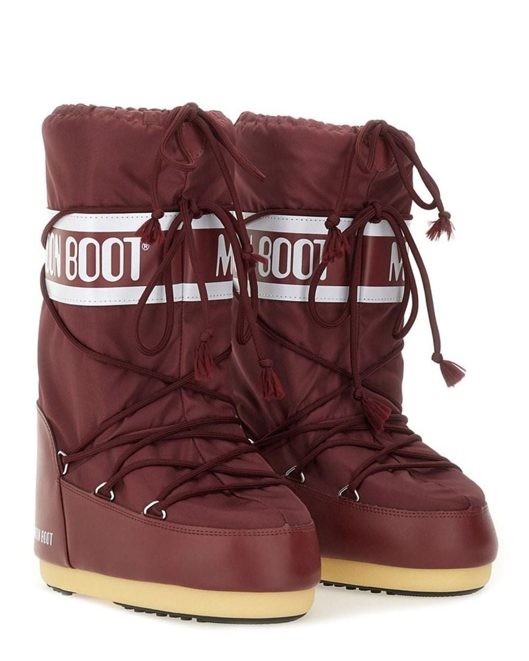 Moon Boot Red Icon Boots