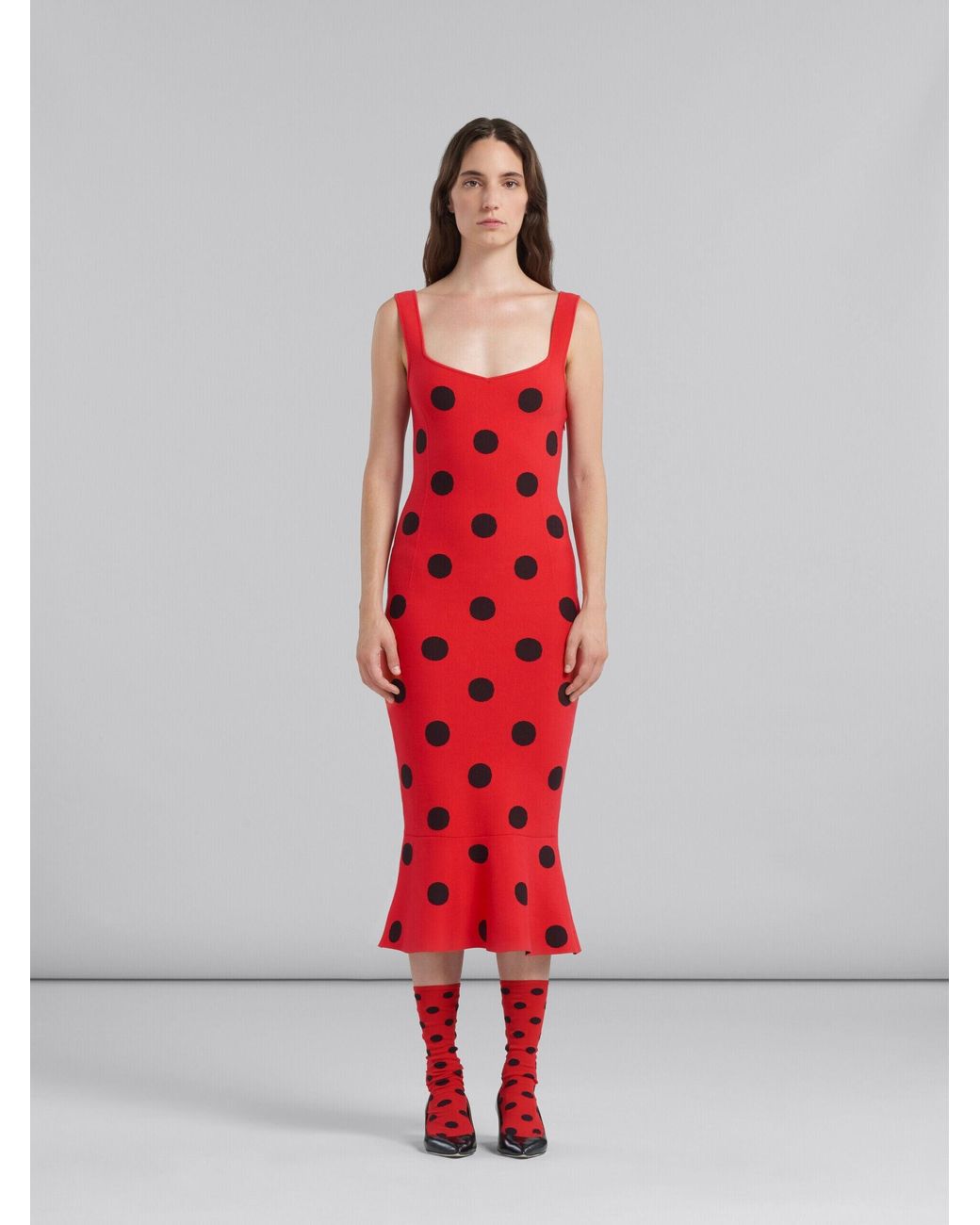 Marni Red Dress