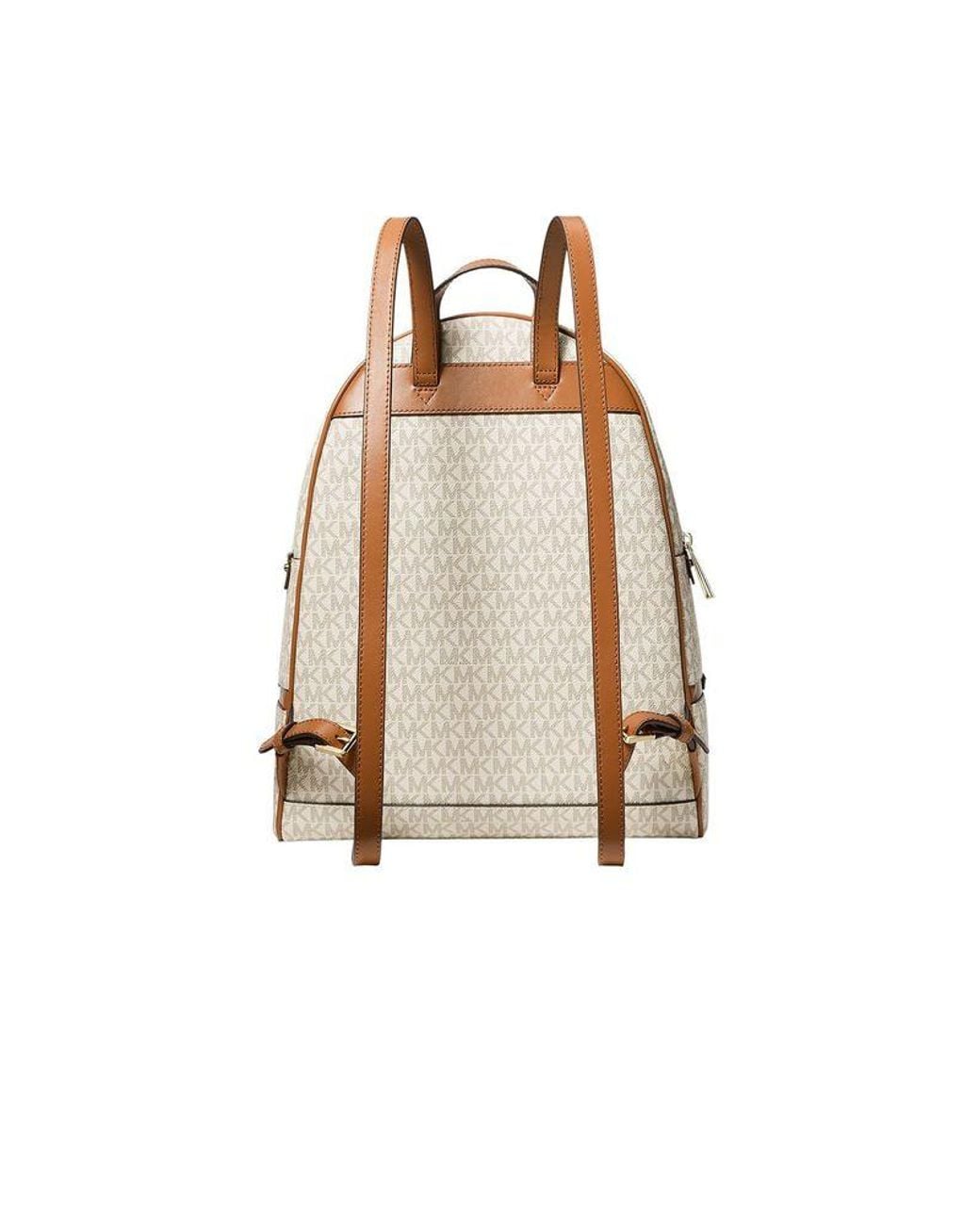 Michael Kors White Backpack 89.Coated Canvas