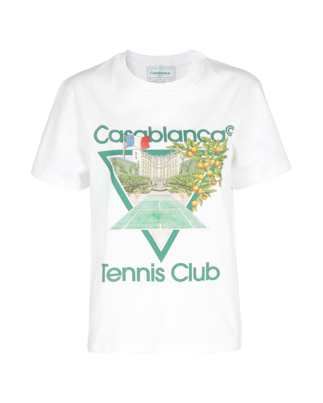 CASABLANCA Tennis Club Icon in Blue | Lyst