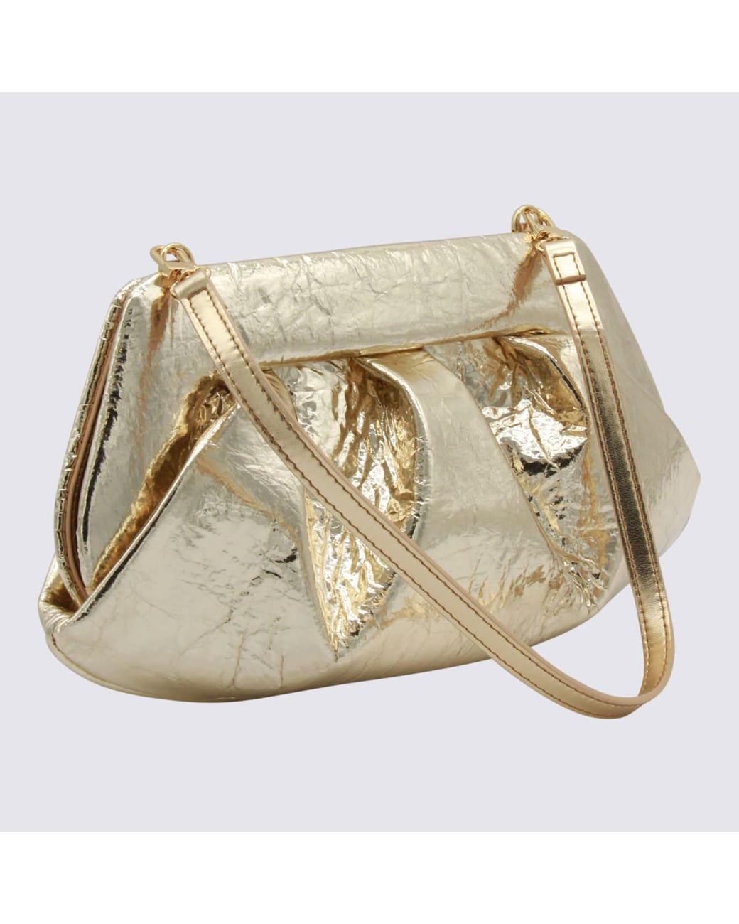 THEMOIRÈ Metallic Leather Emera Clutch