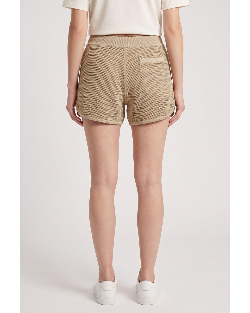 Brunello Cucinelli Natural Mesh Boxer Shorts