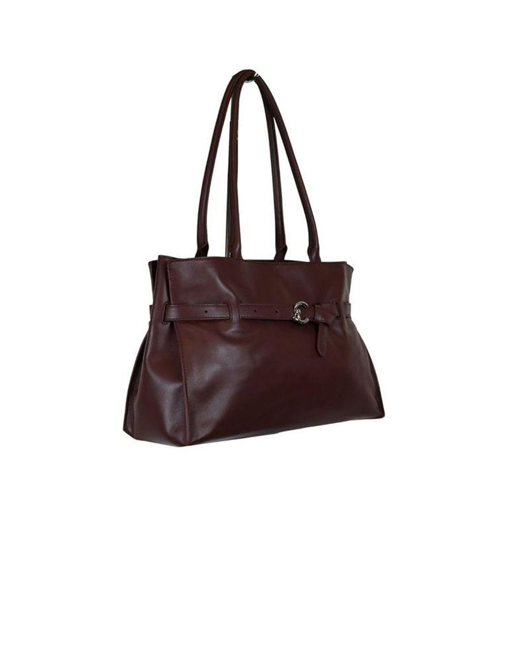 Coccinelle Brown Shopping Bag Bovine Leather Shopper-Bags