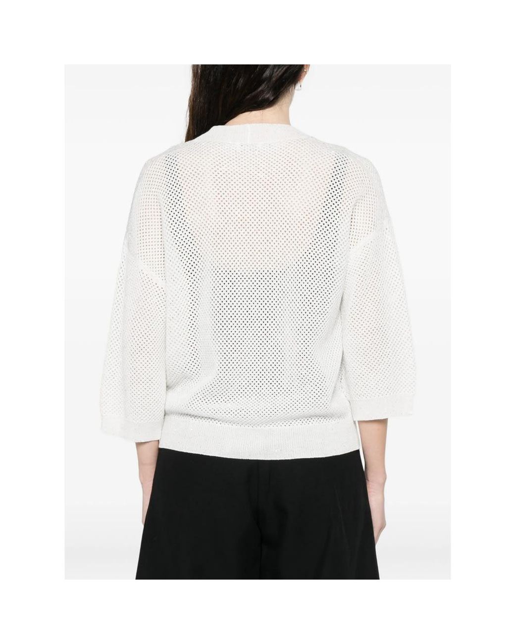 Peserico White Sweater