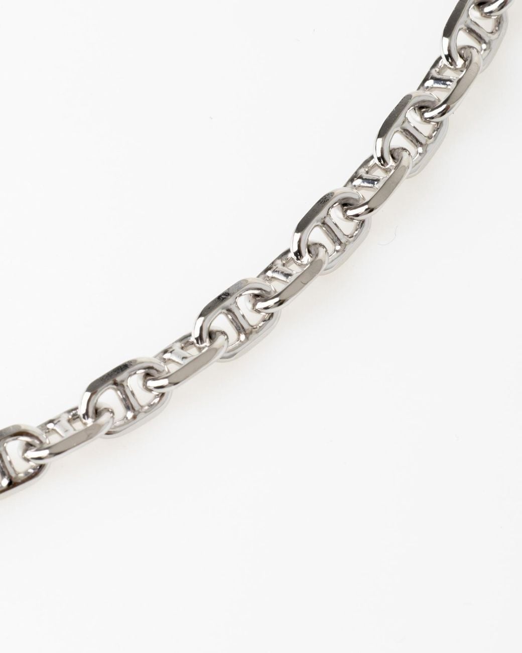 Tom Wood White Cable Chain Necklace
