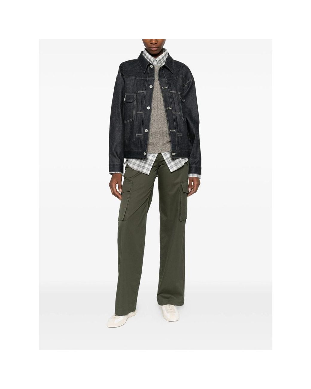 Burberry Green Trousers