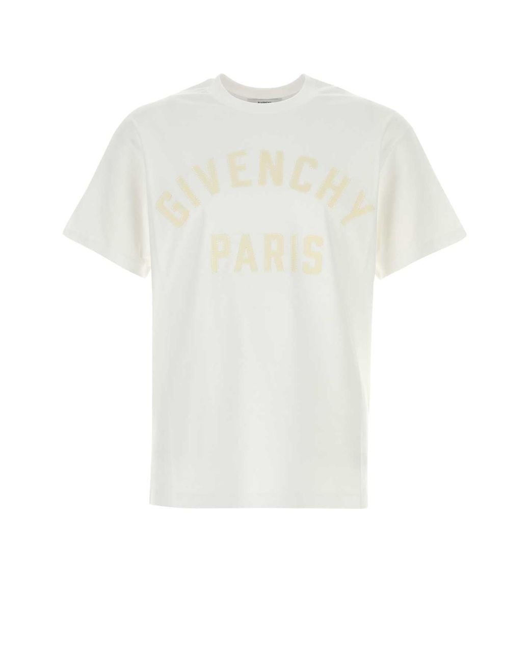 Givenchy White Givenchy Logo-Printed Cotton T-Shirt